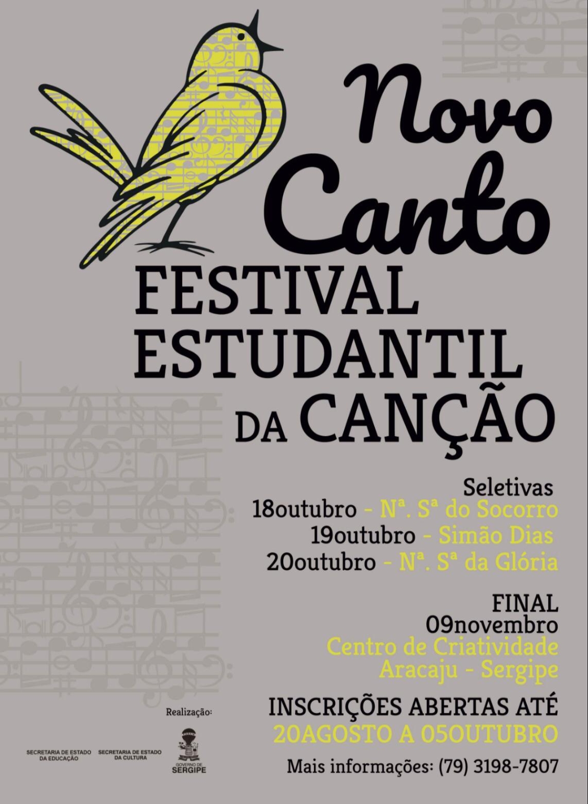 Festival Novo Canto abre inscrições para jovens estudantes da rede pública (Imagem: Divulgação)