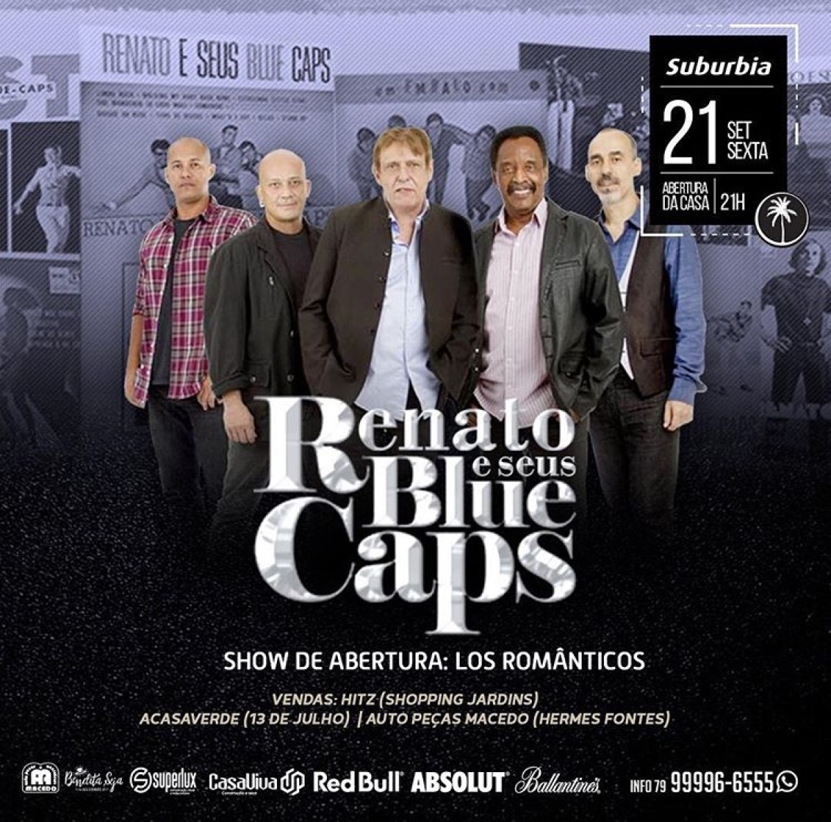 O show acontece dia 21 no Suburbia 
(Imagem: Divulgação)