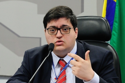 Felipe Salto é o diretor-executivo da Instituição Fiscal Independente, criada pelo Senado em 2016
(Foto: Marcos Oliveira/ Agência Senado)