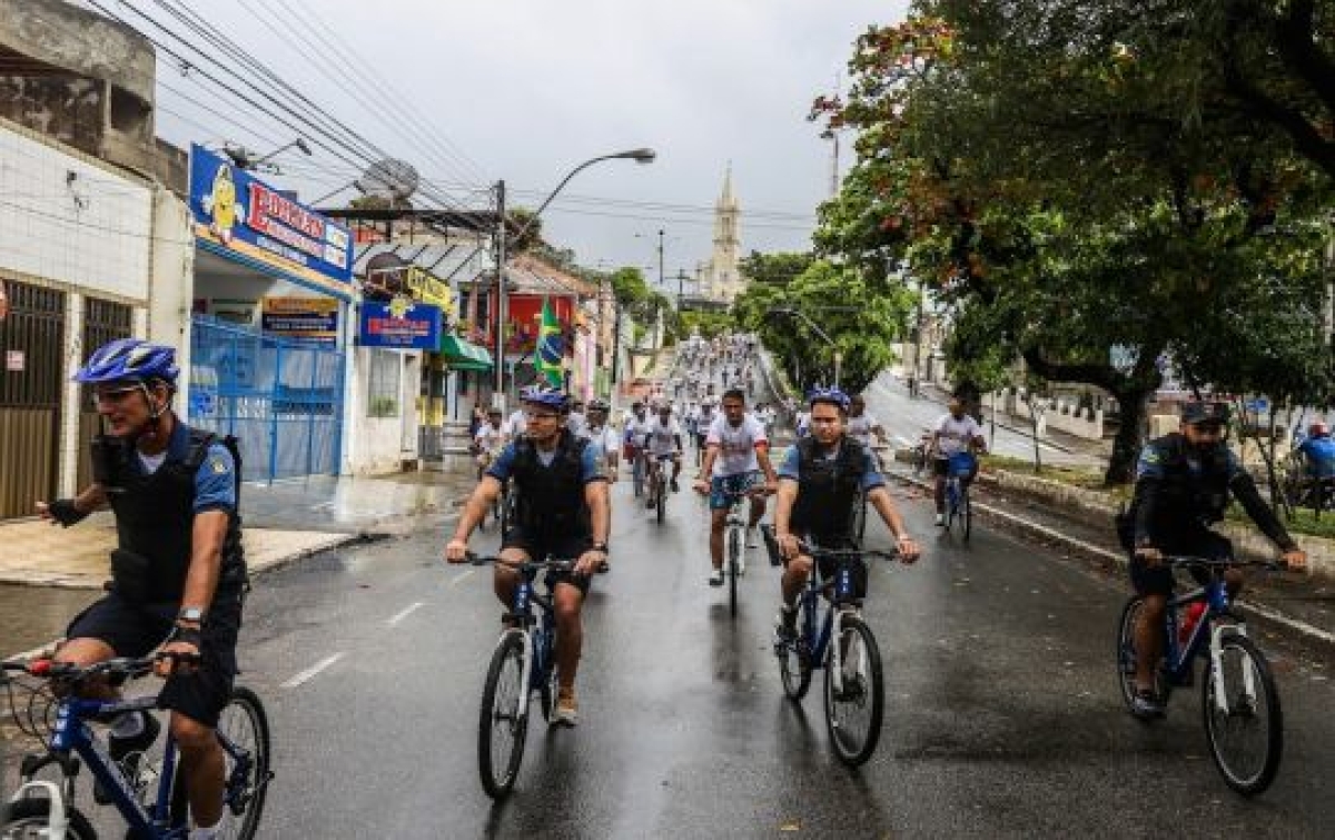 Prefeitura de Aracaju promove mais uma edição do Passeio Ciclístico da Primavera (Foto: Felipe Goettenauer/ SMTT/Aracaju)