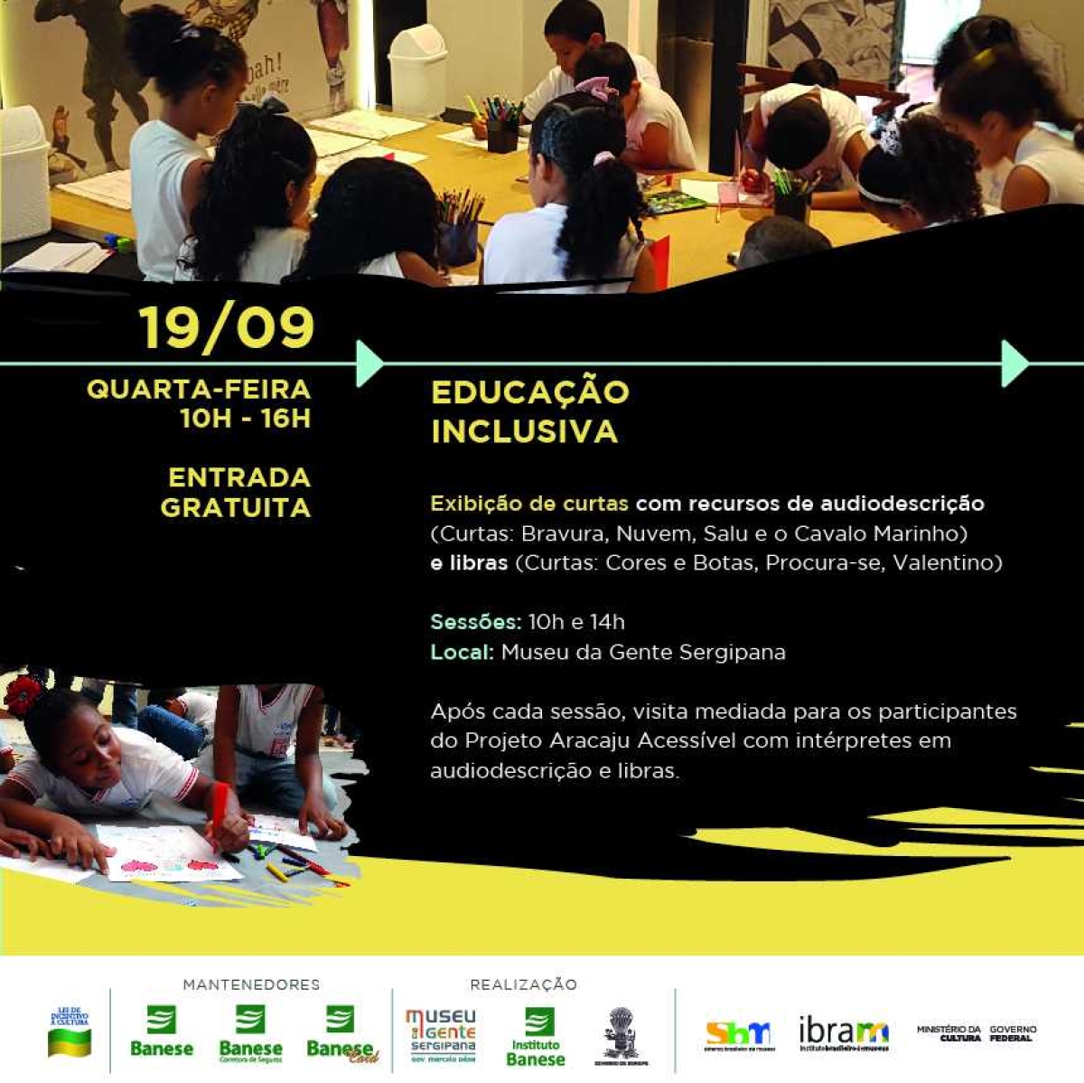 Museu da Gente Sergipana realiza 12ª Primavera dos Museus (Imagem: Divulgação)
