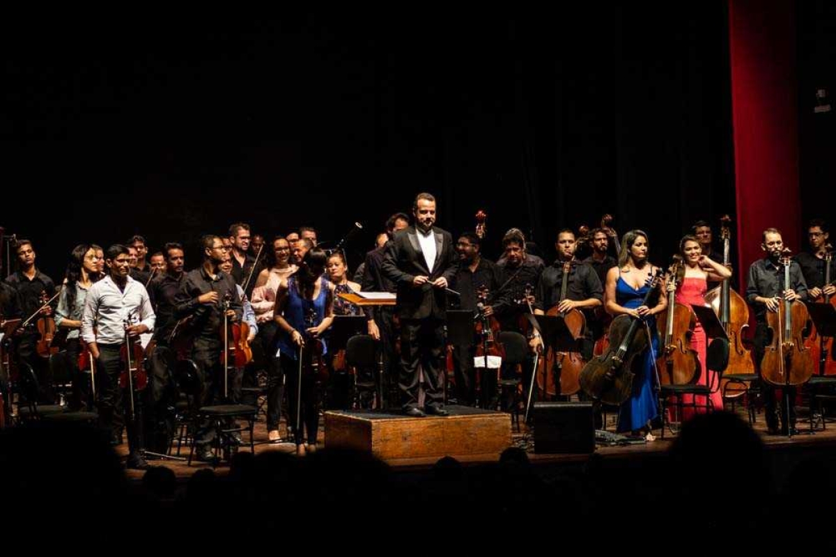 ORSSE realiza concerto com o tema de "Super-Heróis" para salvar vidas (Foto: Pritty Reis/ Assessoria Secult/SE)