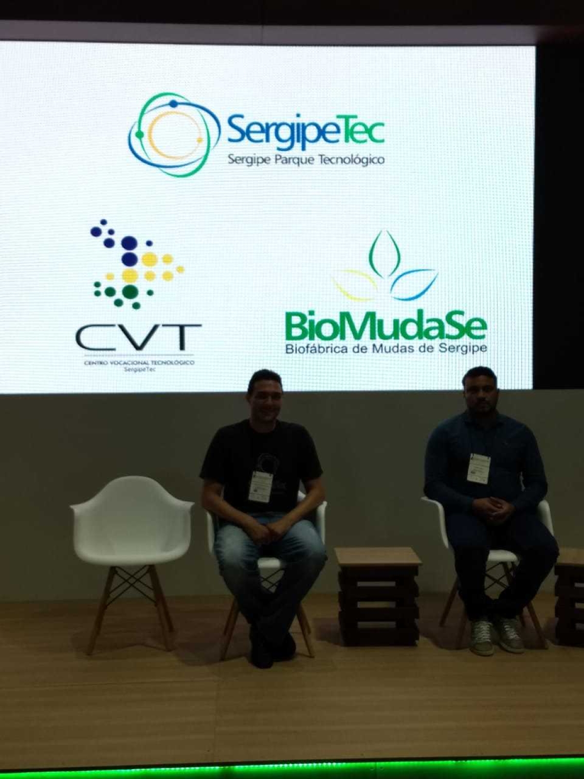 SergipeTec apresenta protótipo de economia de energia na Conferência Anprotec 2018 (Foto: Assessoria SergipeTec)