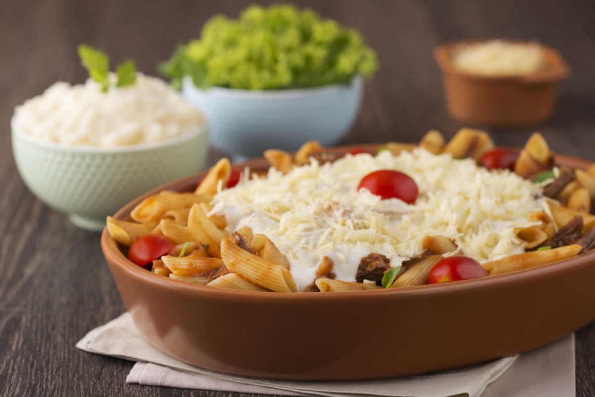 Penne com Carne de Panela (Foto: Divulgação)
