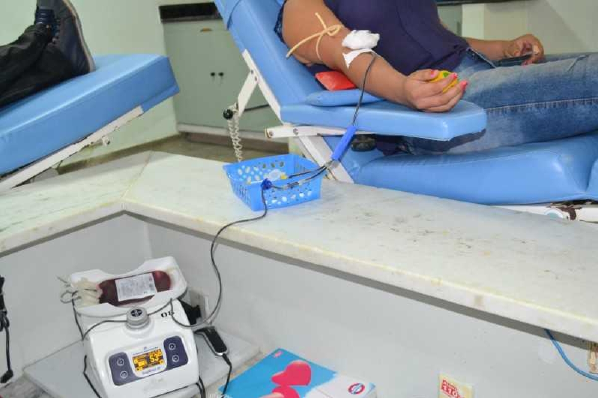 Hemose orienta sobre importância de cuidados pós-doação de sangue (Foto: Assessoria SES/SE)