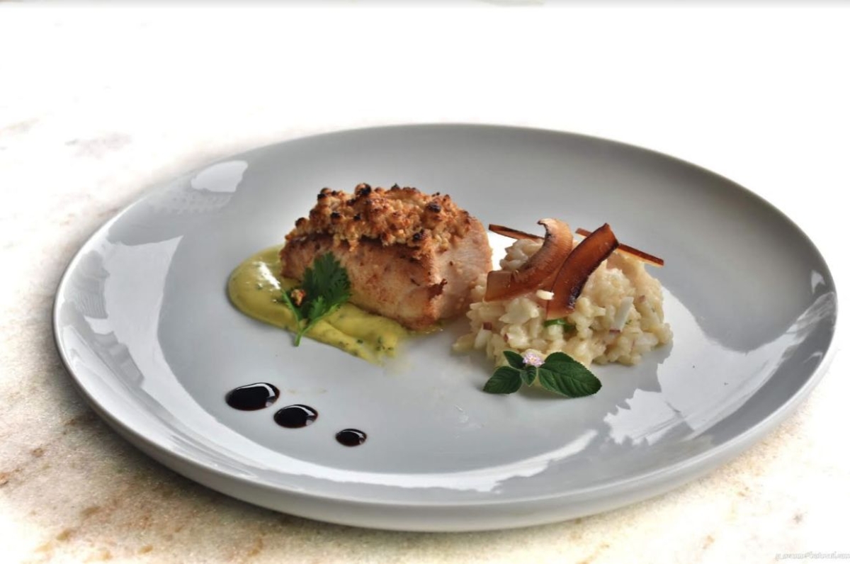 Prato preparado pelo vencedor do Enchefs/SE 2018, François Ozanne (Foto: Philippe Ozanne)