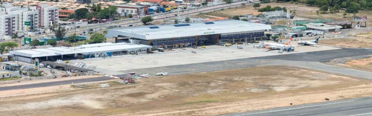 Aeroporto de Aracaju receberá obras de recuperação da taxiway (Foto: Divulgação/ Infraero)