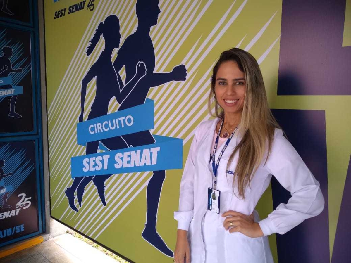 Nutricionista do Sest Senat, Erica Cordeiro (Foto: Assessoria)