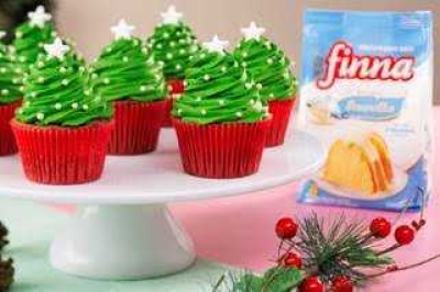 Cupcake de Árvore de Natal (Foto: Divulgação)