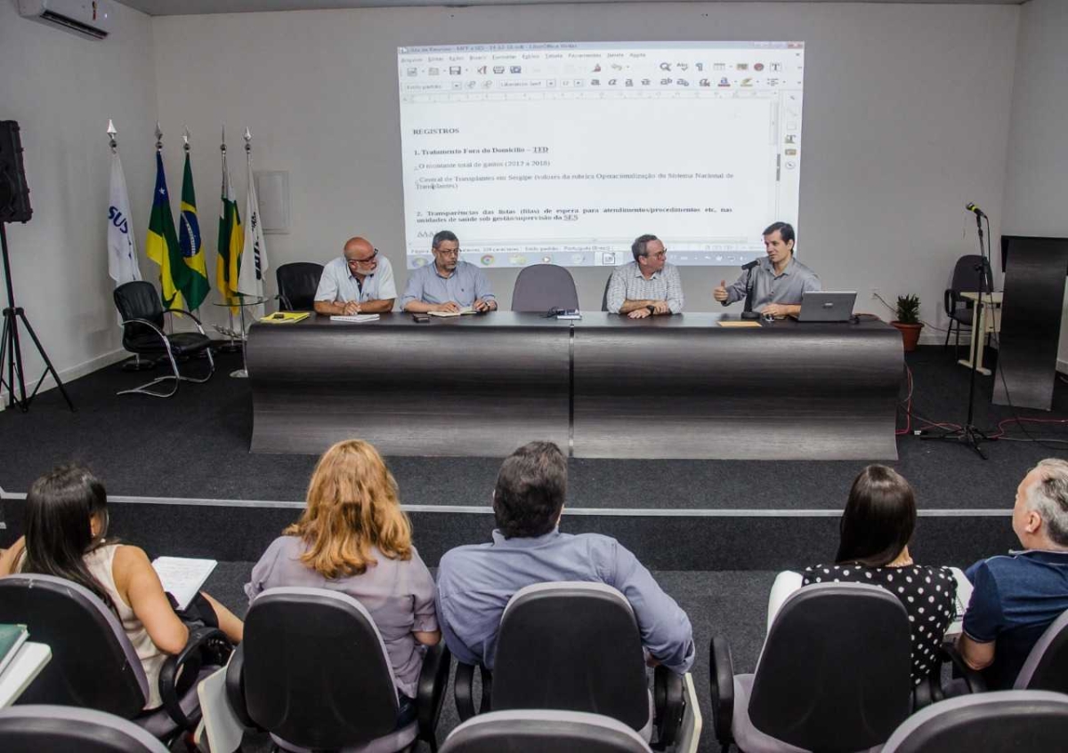 MPF vê avanços na atenção a pós-transplantados e na transparência das filas de espera (Foto: Flávia Pacheco/ SES/SE)