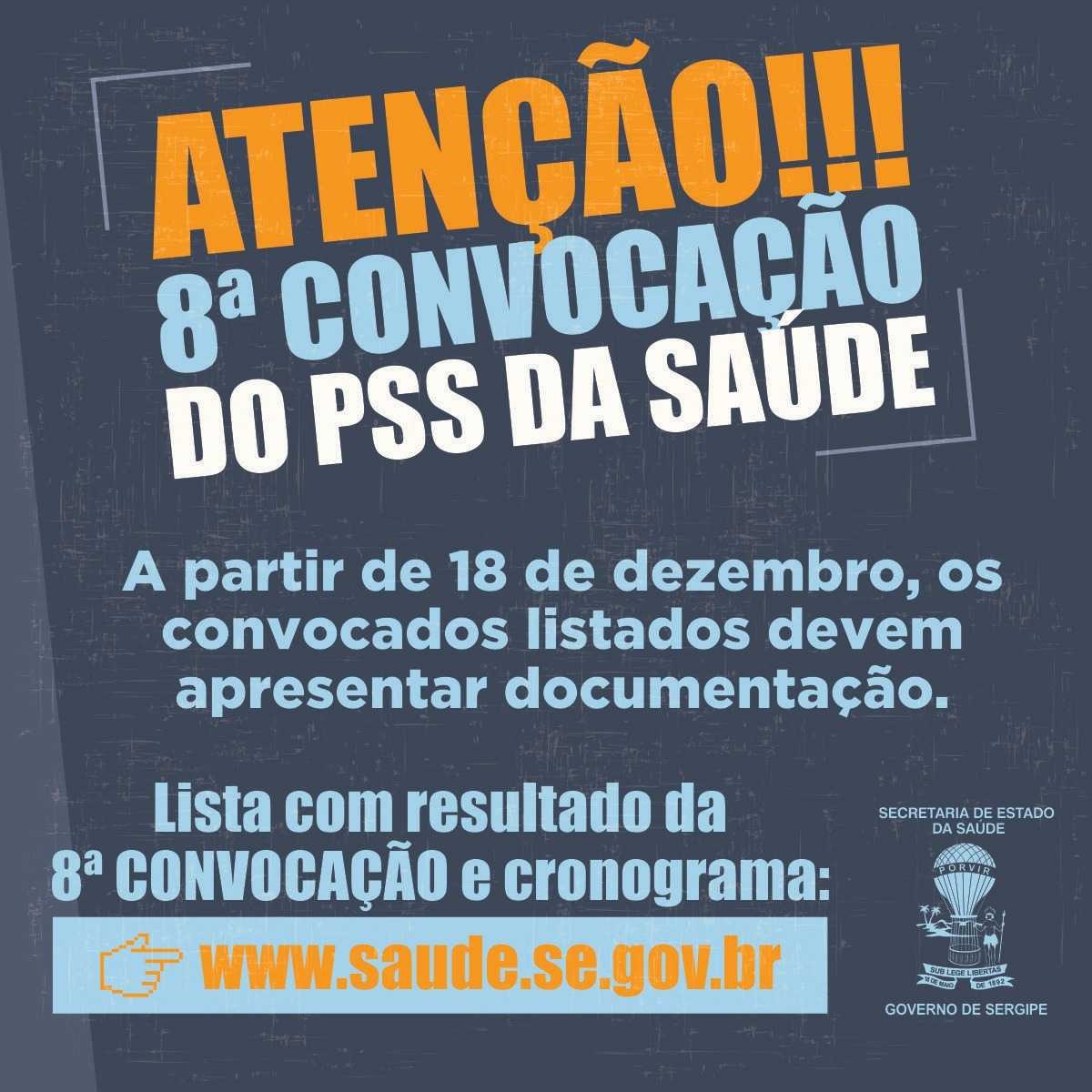 FHS divulga 8ª chamada para aprovados no Processo Seletivo Simplificado (PSS) (Foto: Divulgação/ SES/SE)