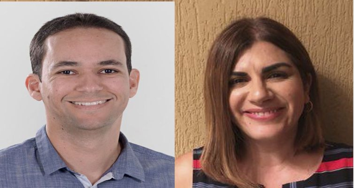Os brasileiros Jayse Ferreira e Débora Garofalo (Fotos: Divulgação/ Secretarias de Educação de Pernambuco e São Paulo)