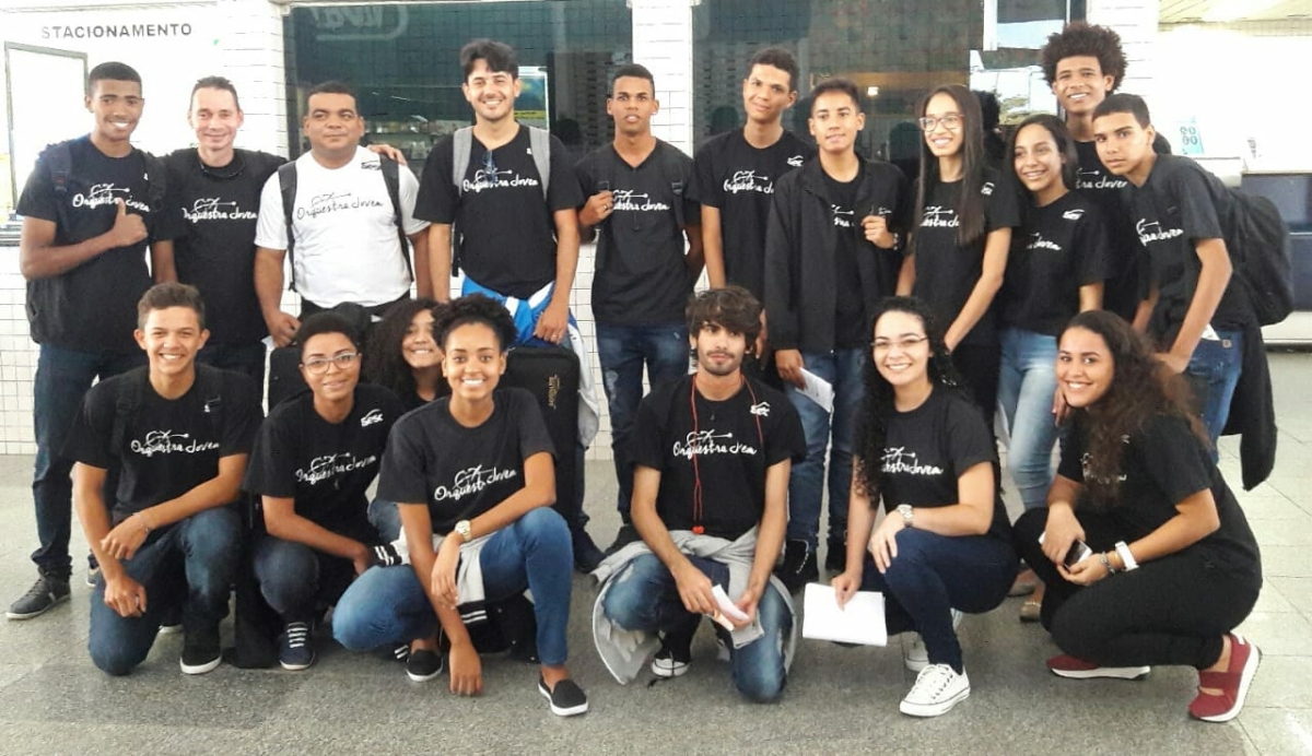 Orquestra Jovem do Sesc participará de festival internacional (Foto: Sesc/SE)