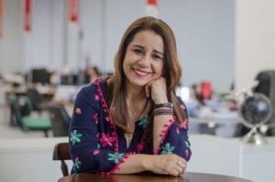 Referência Técnica de Saúde Bucal da Secretaria de Estado da Saúde ( SES), Ana Paula Vieira Alves Mendonça (Foto: Flávia Pacheco/ SES/SE)