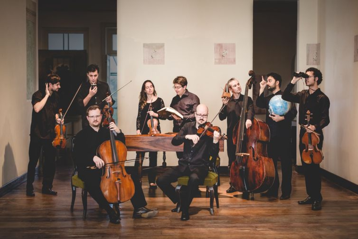 O coletivo Sphaera Mundi, que abre o Festival Internacional de Música em Pelotas (Foto: Divulgação/ Fabio Alt)