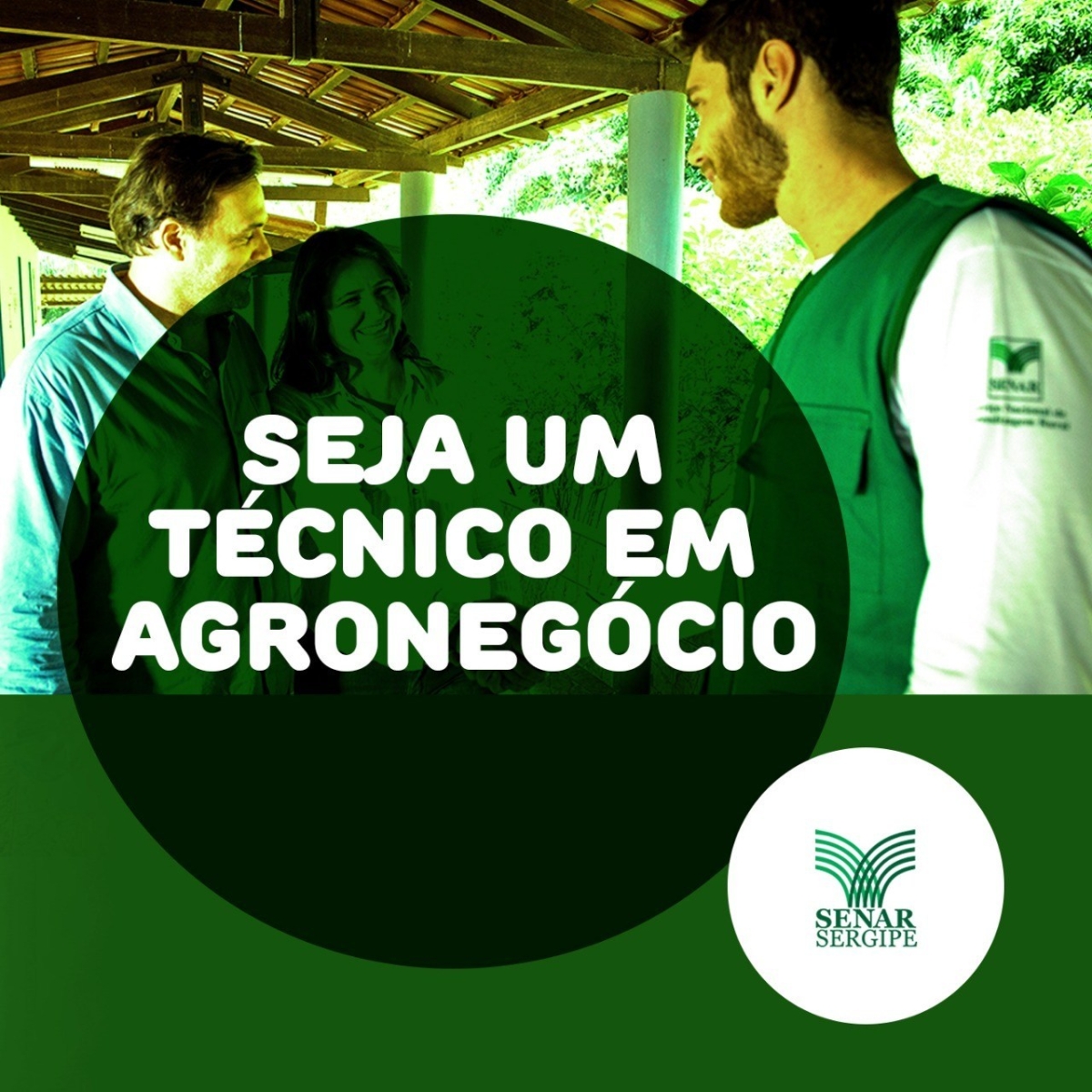 Inscrições para o curso técnico em Agronegócio encerram quinta-feira, 14/2 (Imagem: Divulgação/ Senar/SE