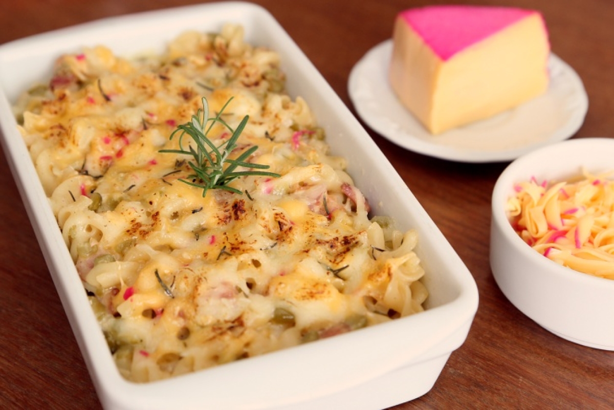 Parafuso Gratinado de Queijo e Bacon (Foto: Divulgação)