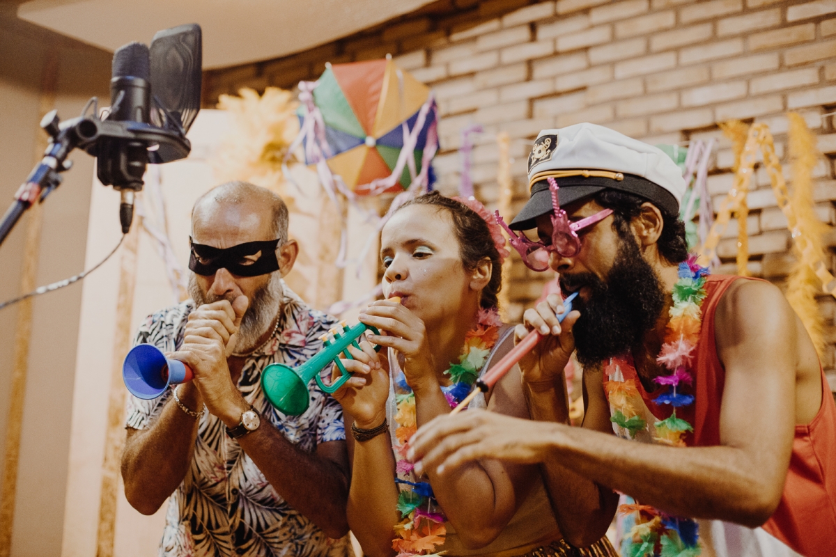 Manifesto carnavalesco tem participação de Silvério Pessoa e músicos pernambucanos (Foto: Duane Carvalho)