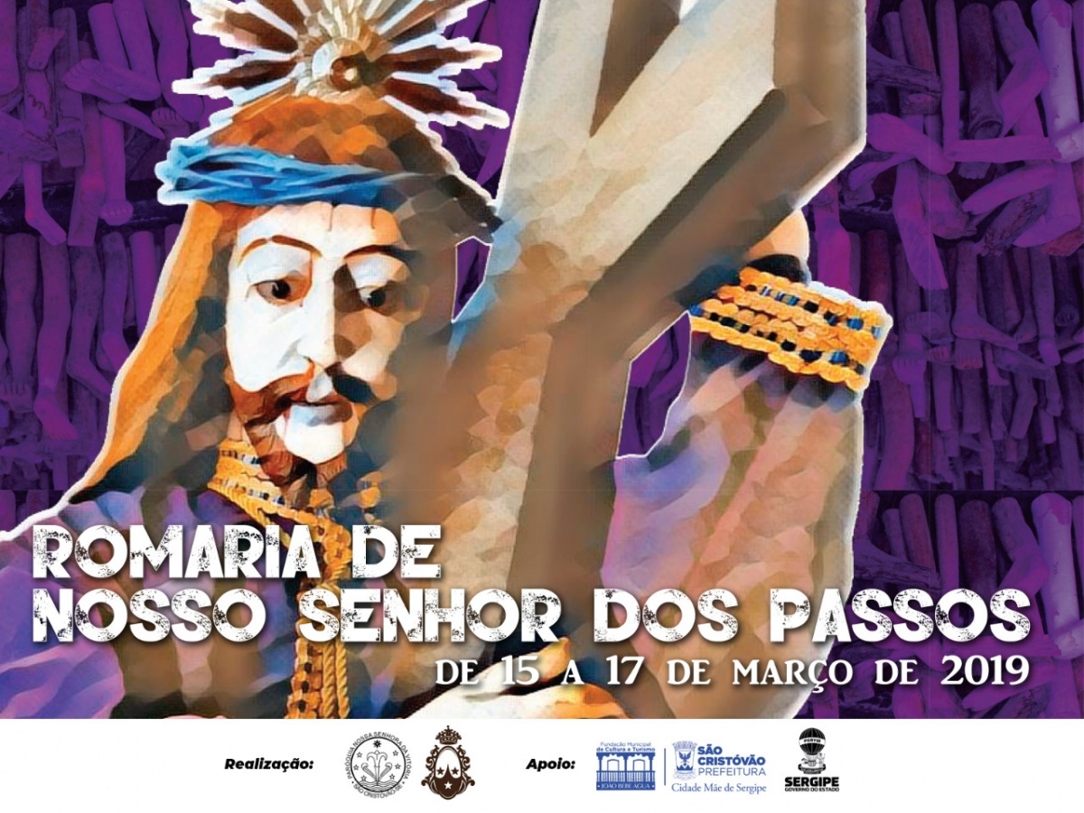 Senhor dos Passos: Romaria acontece em São Cristóvão (Imagem: Divulgação/ Comissão Romaria Senhor dos Passos)