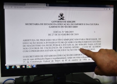 Seleção visa a formação de Cadastro de Reserva para todas as 41 escolas que oferecem o Ensino Médio em Tempo Integral (Foto: Maria Odília/ Seduc/SE)