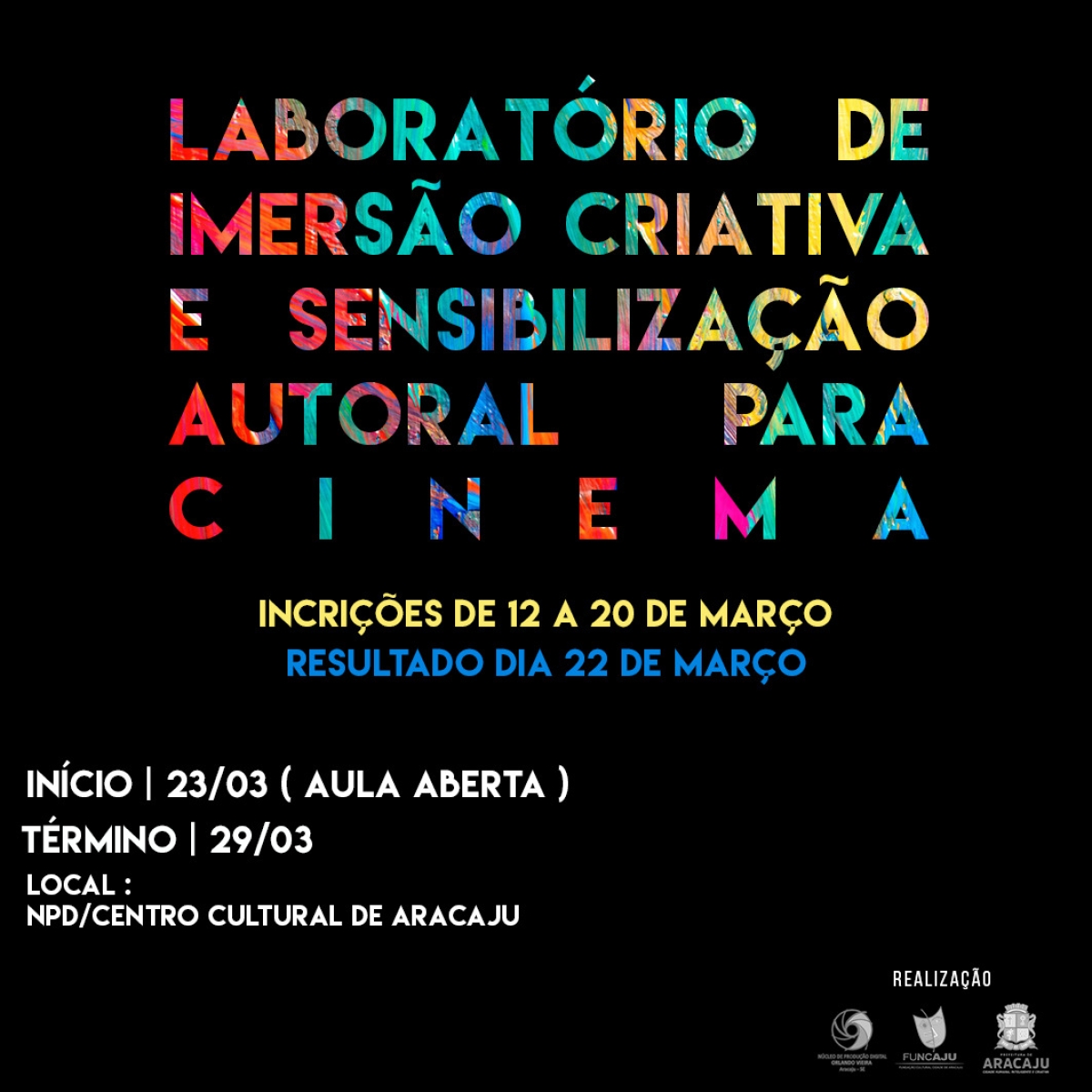 NPD abre inscrições para oficina ministrada por cineastas nacionais (Imagem: Divulgação)