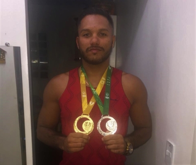 Luta Olímpica: sergipano conquista ouro e prata no JUBs em Brasília (Foto: Divulgação)
