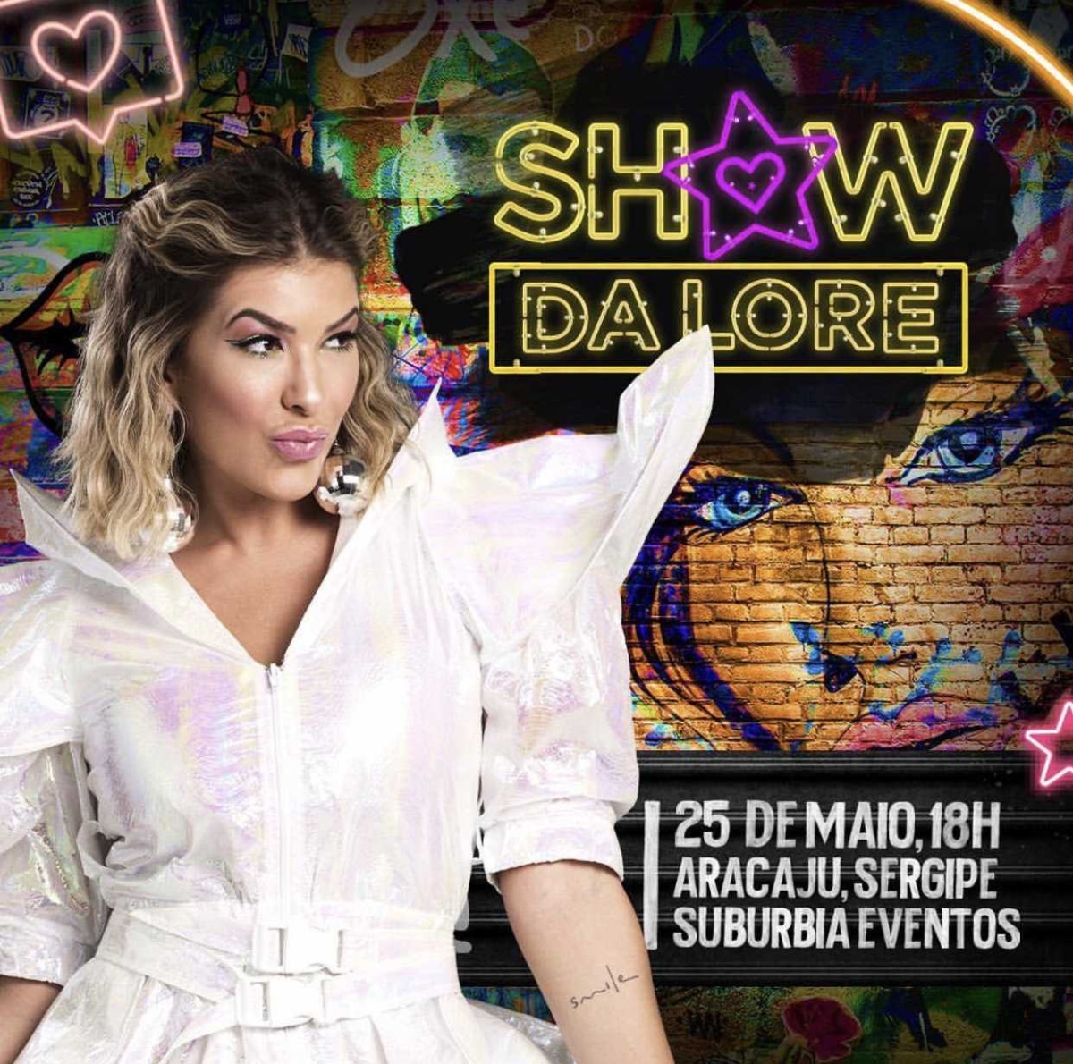 Show da Lore acontece em Aracaju (Imagem: Assessoria)