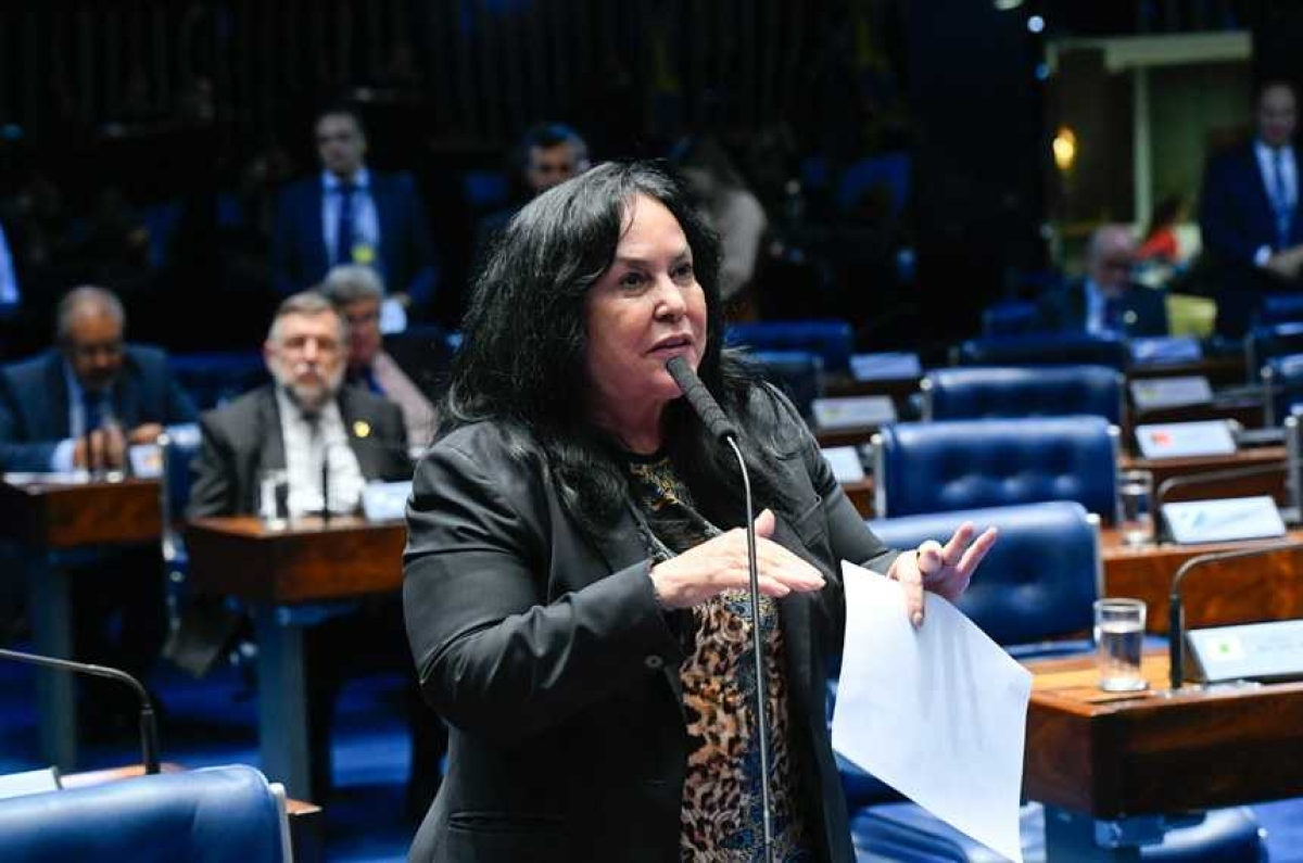 A senadora Rose de Freitas foi relatora do PLC 11/2016 na Comissão de Constituição e Justiça (Foto: Marcos Oliveira/ Agência Senado)