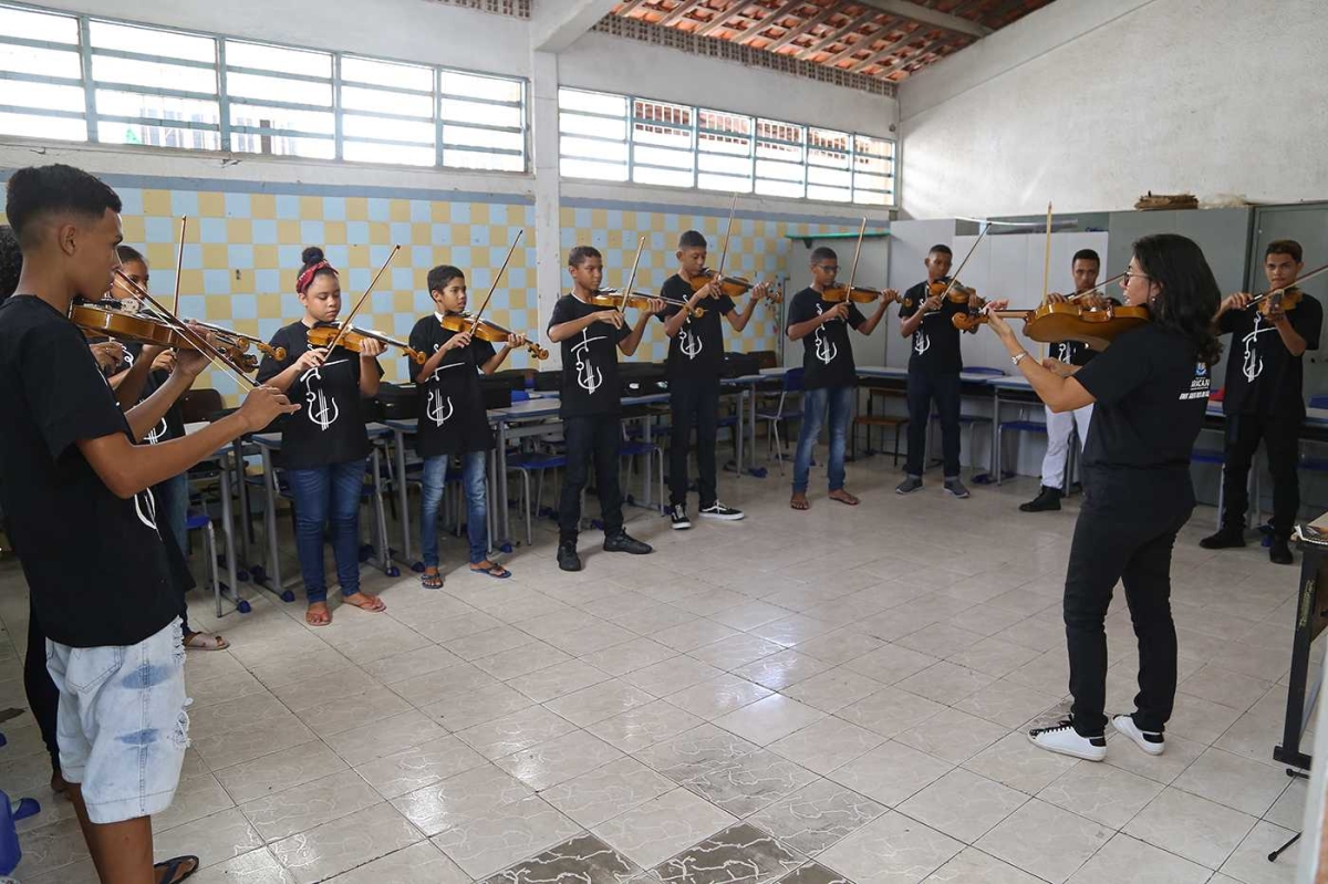 As aulas acontecem todas as segundas e quartas-feiras, das 8h às 10h, mesclando iniciantes e avançados (Foto: Marcelle Cristinne/ PMA)