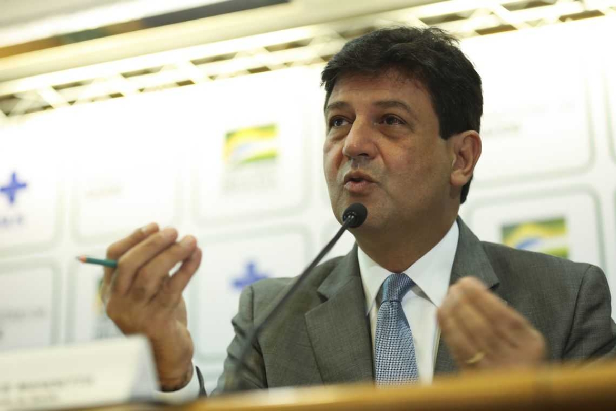 Ministro da Saúde, Luiz Henrique Mandetta (Foto: José Cruz/ Agência Brasil)