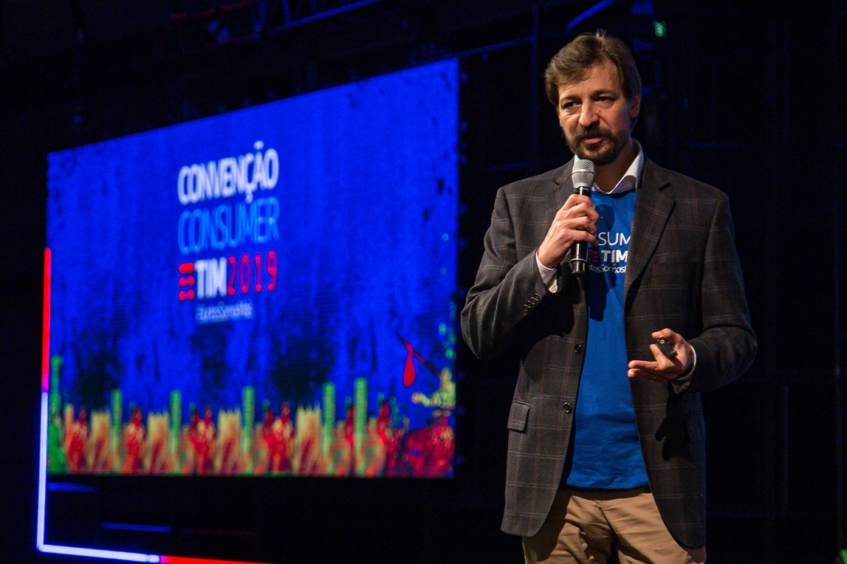 Renato Ciuchini em coletiva TIM Black Família (Foto: Patrick Rocha/ Pinguim Pictures)