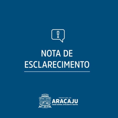 Prefeitura de Aracaju esclarece decisão do TJ sobre lei do IPTU (Imagem: PMA)
