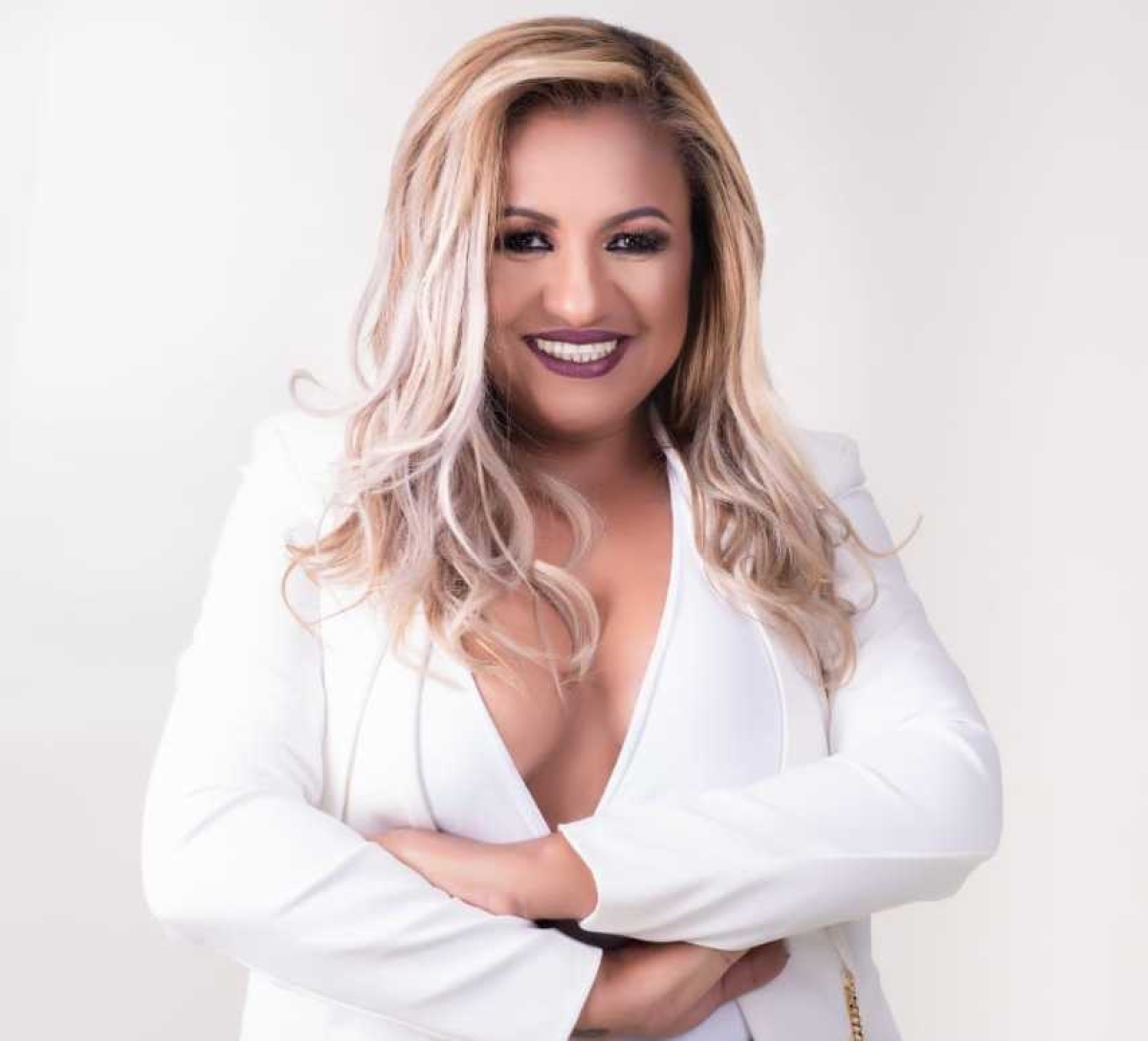 Cantora Lucienne Mello, ex-vocalista da banda Magníficos (Foto: Divulgação)