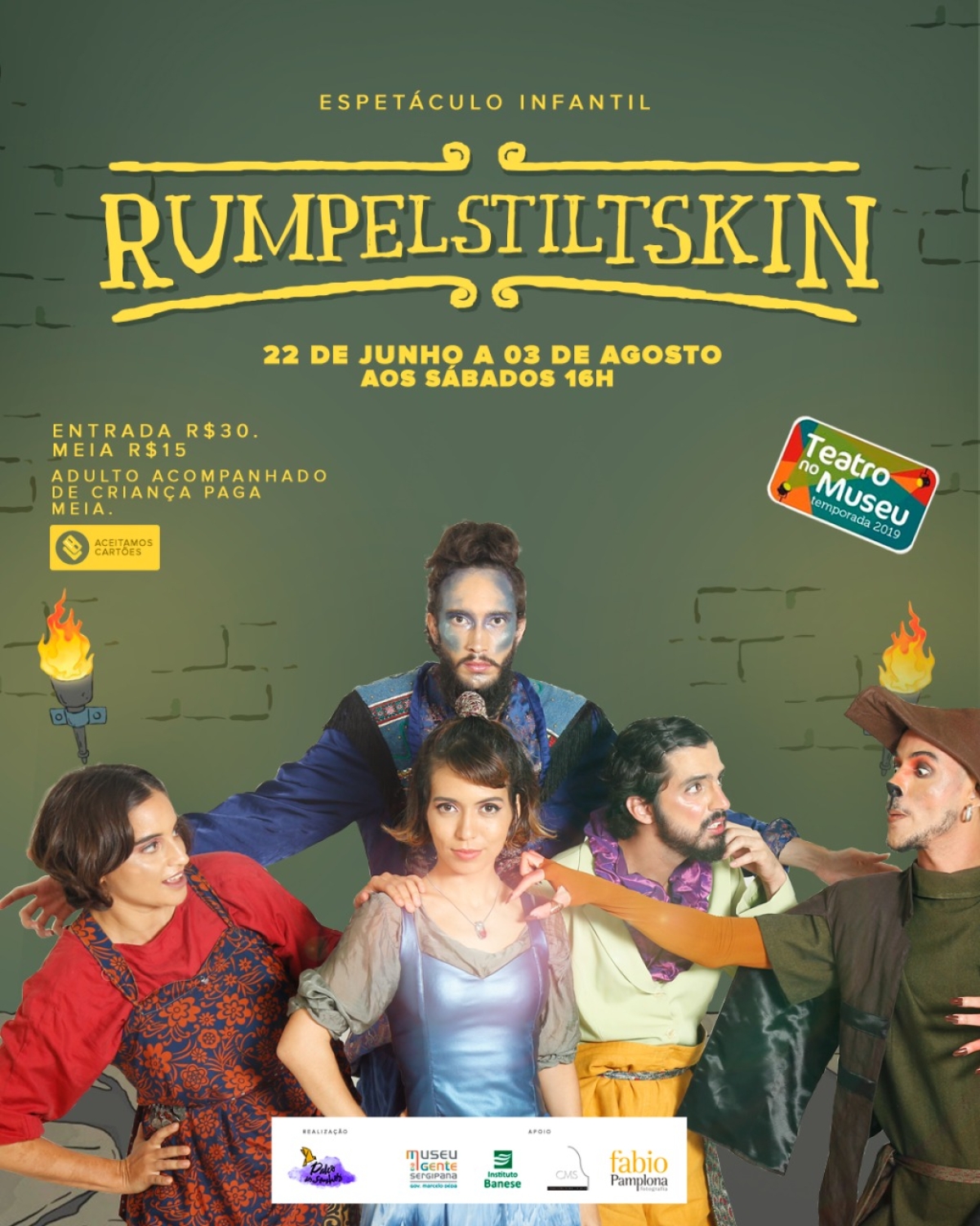 Teatro no Museu recebe nova temporada com o espetáculo "Rumpelstiltskin" (Imagem: Divulgação)