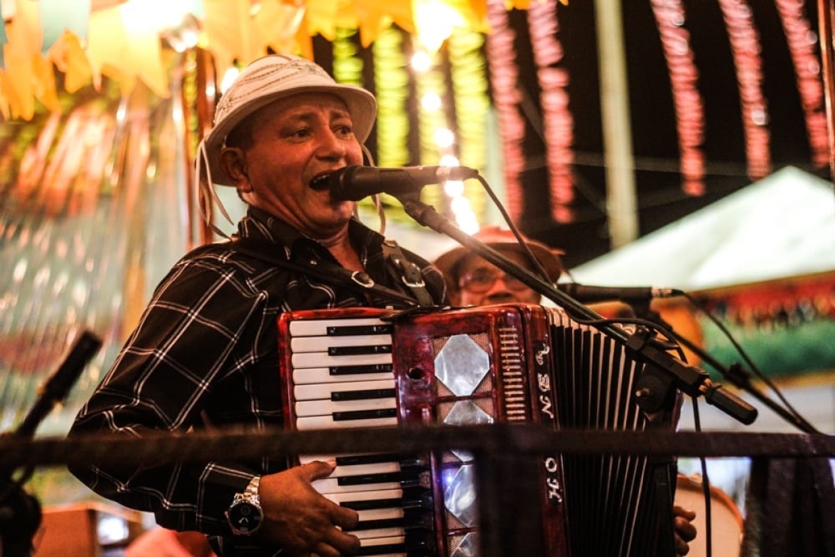 Trio Piauí embala o período junino no Shopping Jardins (Foto: Divulgação)