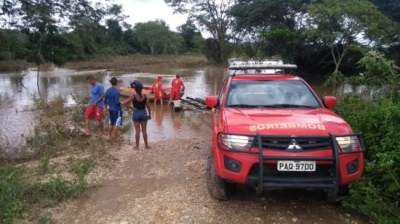 Corpo de Bombeiros continua com as buscas (Foto: CBM/SE)