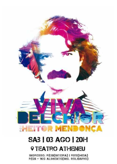 Show "Viva Belchior!" em Aracaju (Imagem: Divulgação)