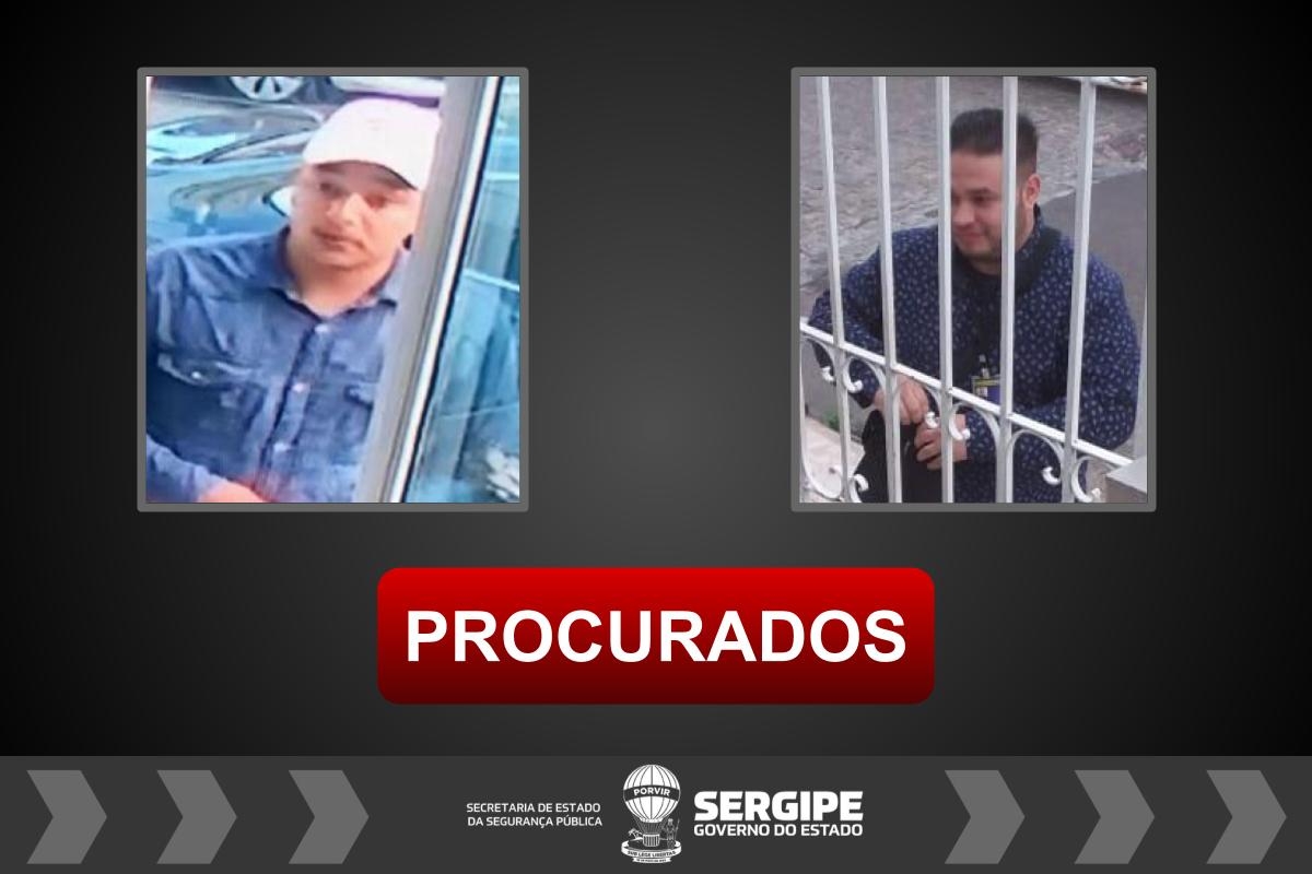 Polícia Civil procura suspeitos de golpes envolvendo cartões de crédito (Foto: SSP/SE)