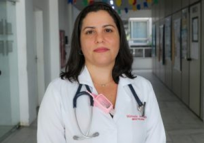Infectologista do Huse, Manuela Santiago (Foto: Flávia Pacheco/ SES/SE)
