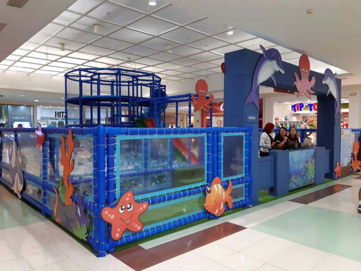 Mundo das Bolinhas convida o público para um divertido mergulho no mar (Foto: Divulgação)