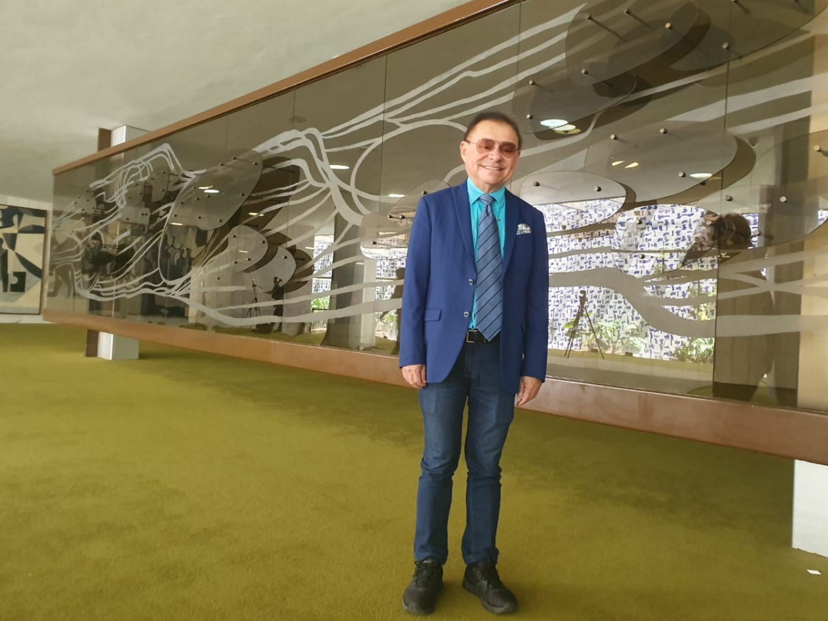 Gilmar Carvalho viaja à Brasília em busca de recursos para a segurança pública (Foto: Assessoria Gilmar Carvalho)
