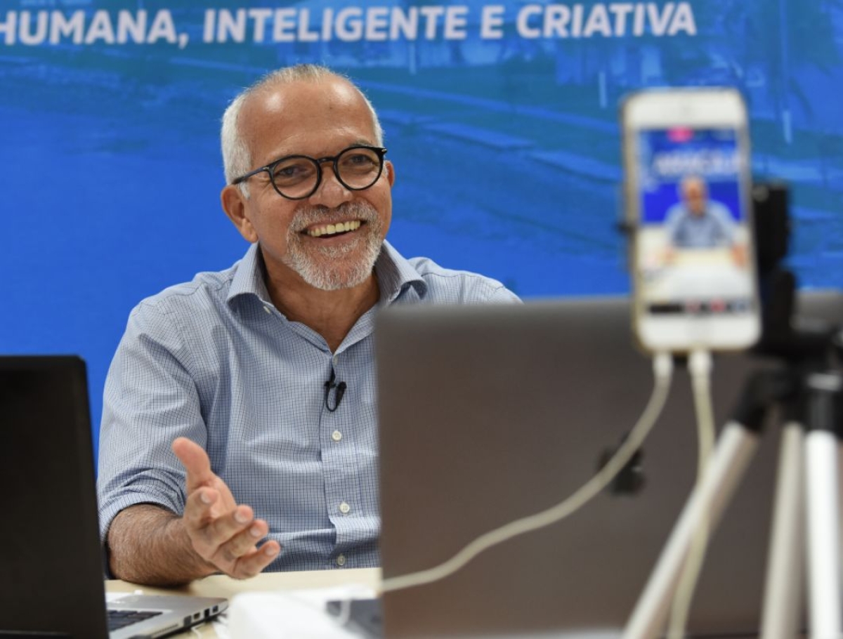 Edvaldo anuncia volta do Projeto Verão em 2020 (Foto: Ana Lícia Menezes/ PMA)
