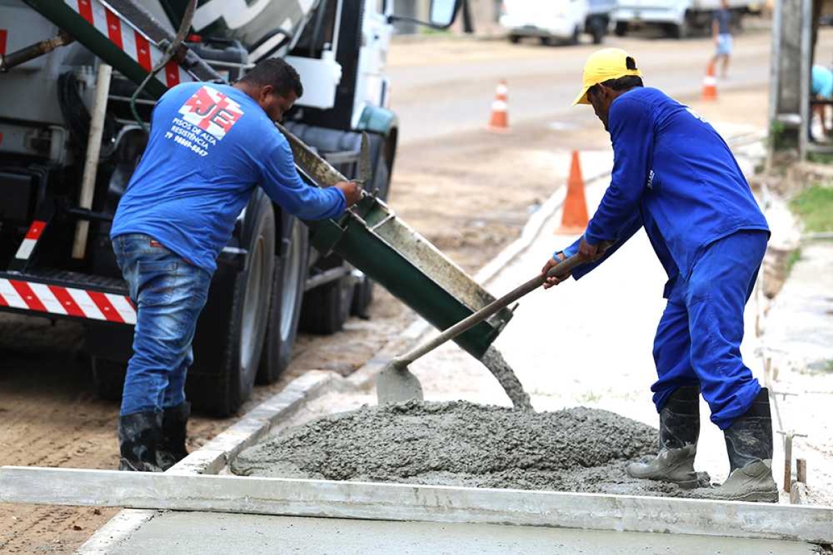 Obras no Japãozinho reconfiguram cenário urbano e contemplam demanda local (Foto: Sérgio Silva/ Prefeitura de Aracaju)