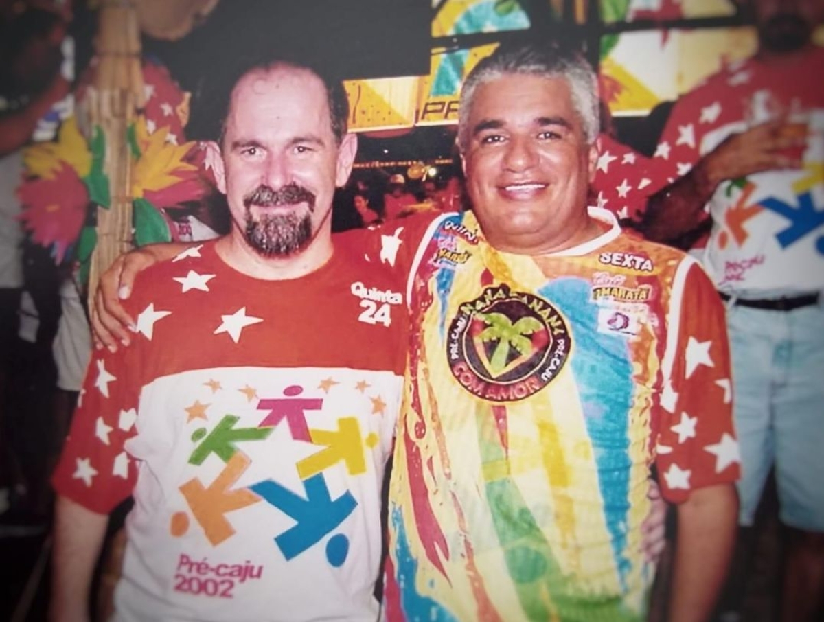José Eduardo Dutra e Silvio Santos (Foto: Arquivo pessoal/ Silvio Santos)