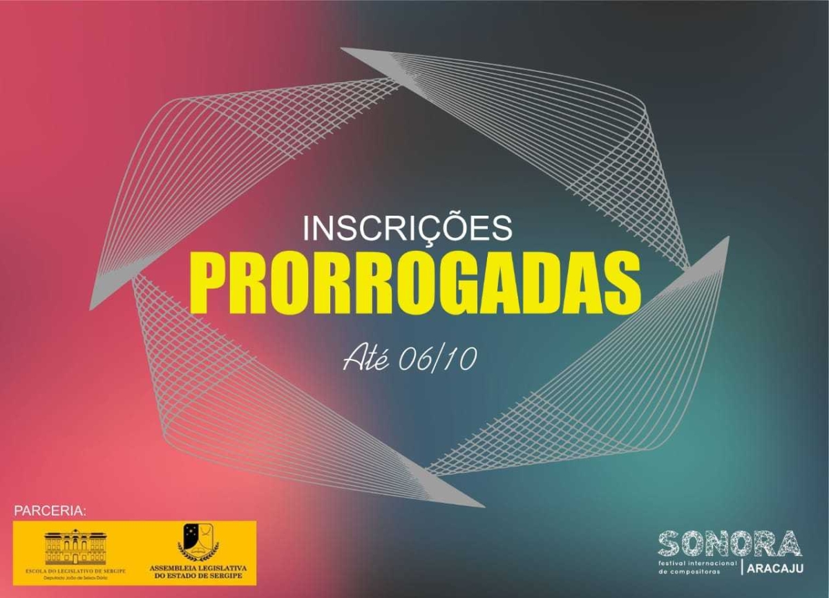 O Maior Festival Internacional de Compositoras será realizado mais uma vez em Aracaju (Imagem: Divulgação)