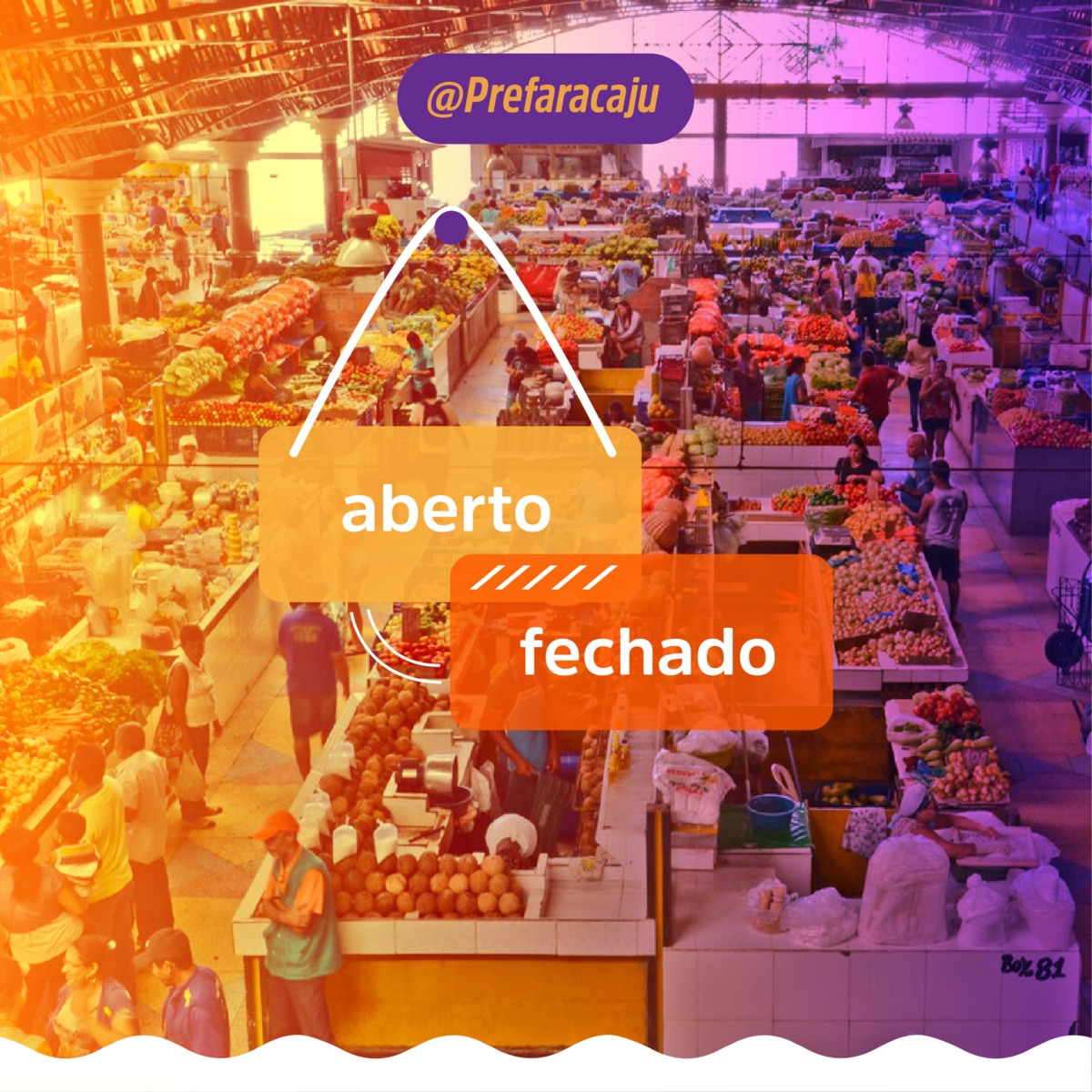 Confira o horário de funcionamento dos serviços municipais no feriado de 12 de outubro (Imagem: Divulgação/ Prefeitura de Aracaju)
