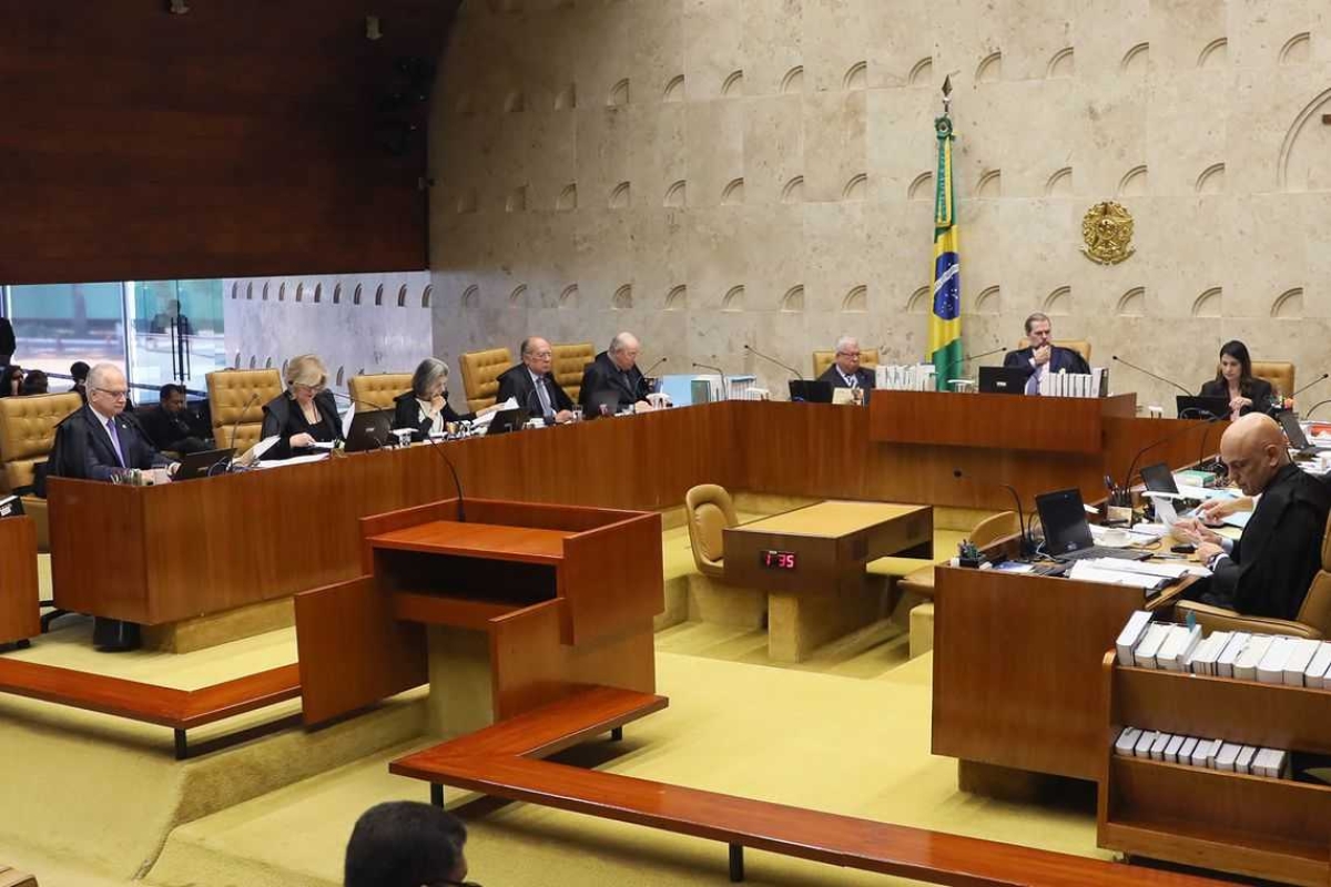 Supremo julga na quinta ações sobre prisão após segunda instância (Foto: Nelson Jr./ SCO/ STF)