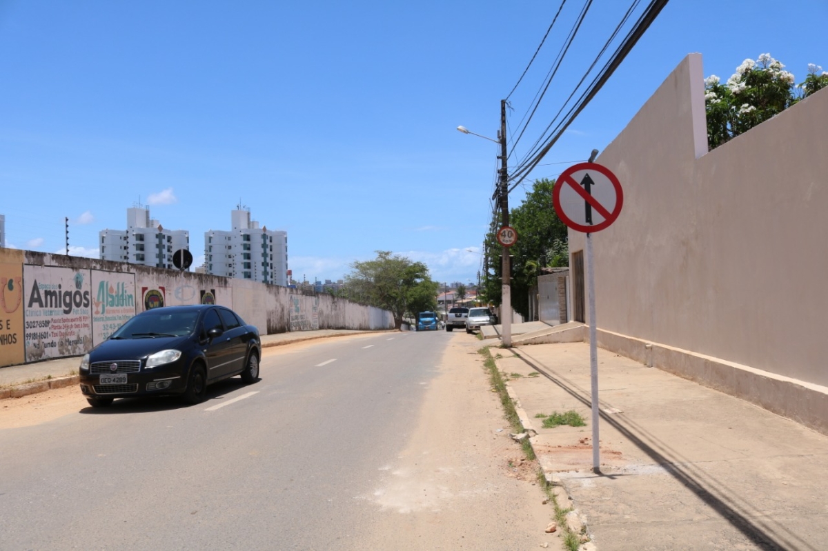Prefeitura implementa mudança de circulação em ruas do bairro Jabotiana (Foto: SMTT/Aracaju)