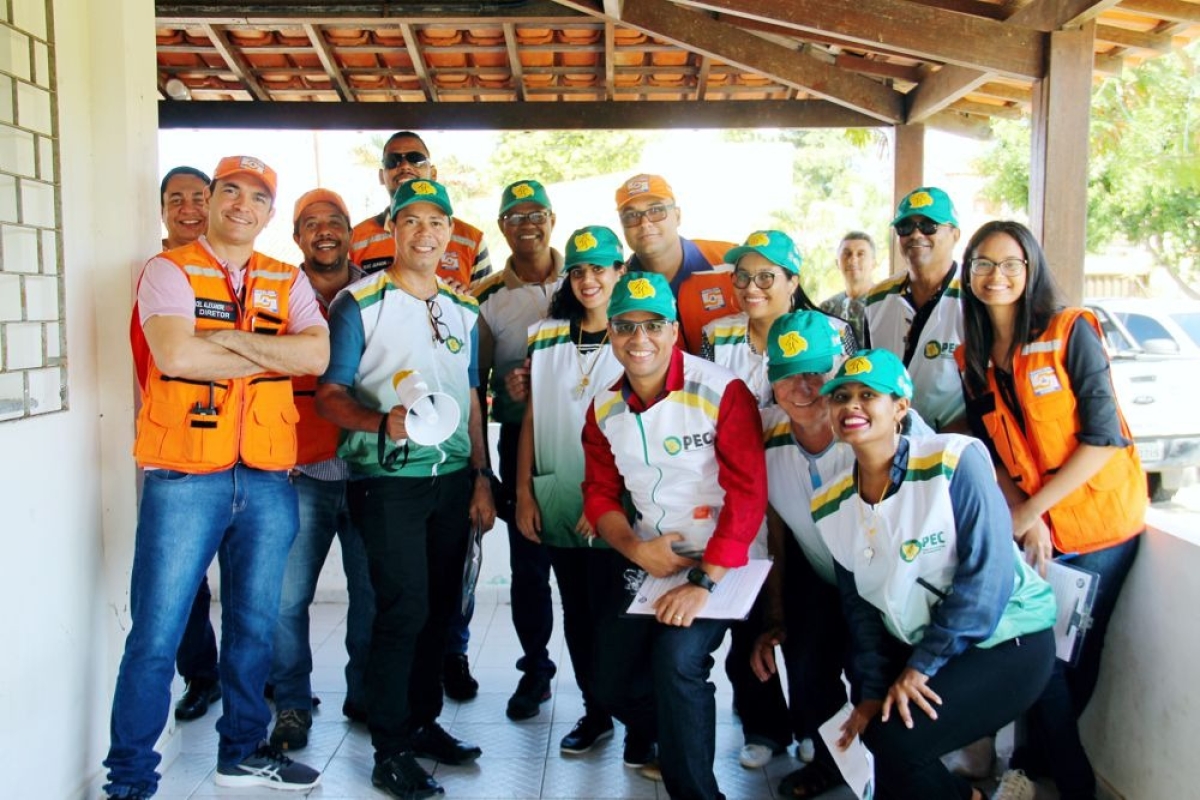 Defesa Civil Estadual avalia simulado de evacuação realizado no bairro Aeroporto (Foto: Fernando Augusto/ Seit/SE)