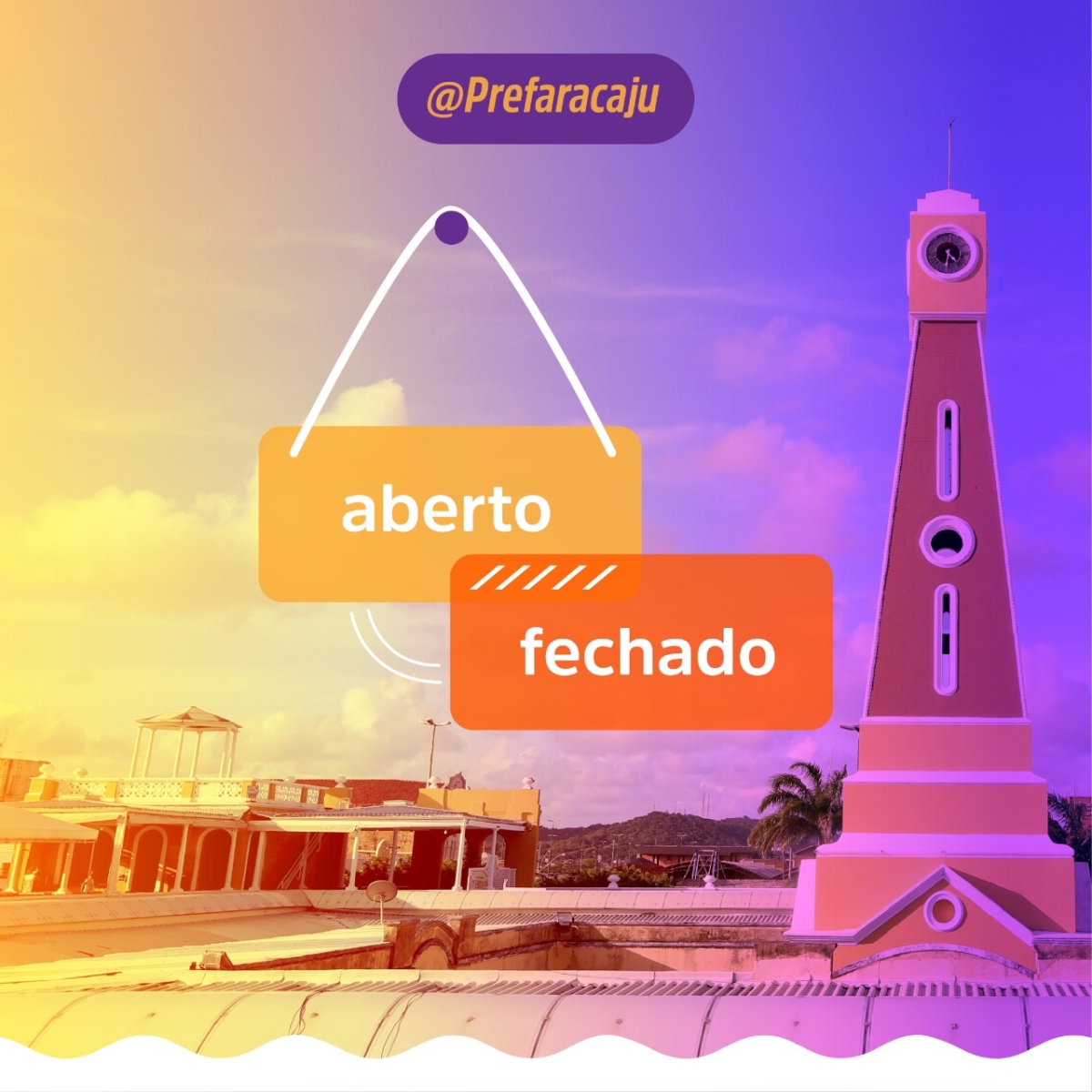 Confira o horário de funcionamento dos serviços municipais no feriado do dia 2/11 (Imagem: Prefeitura de Aracaju)